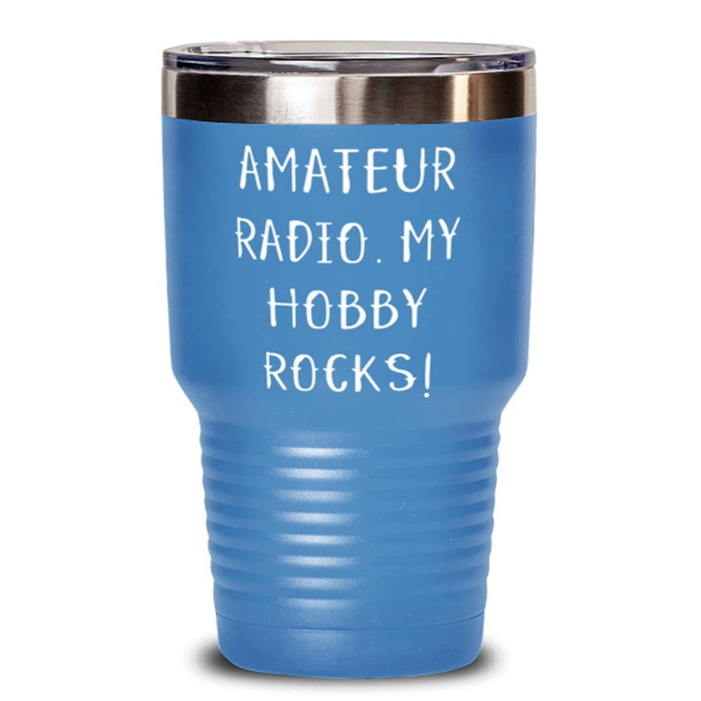 Cheap Amateur Radio Gifts, Amateur Radio. My Hobby Rocks!, Amateur Radio 30oz Tumbler From