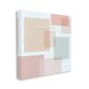 Abstract Patterned Squares Industrial Geometric Shapes Pink Grey view 3