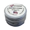 US Ropes Tactical Nylon Micro Cord 1.18mm X 125ft Lightweight Braided Cord (3/64" Diameter) on Spool Camping Boating Home Fishing Garden Jewelry 90lb Test Breaking Load (Royal Mountain) view 2