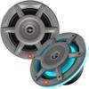 JBL Two Pairs of MARINESTADIUM82 8" 2 Way Coaxial RGB Speakers - Gray & MARINESTADIUM102 10" RGB LED Subwoofer - Gray view 2