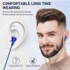 UrbanX R2 Wired in-Ear Headphones with Mic for Allview P5 Pro with Tangle-Free Cord, Noise Isolating Earphones, Deep Bass, in-Ear Bud Silicone Tips view 4