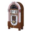 Arkrocket Taurus II Jukebox Vinyl Record Player Bluetooth USB SD CD Player Radio Retro Turntable Classic Jukebox 42 inch (Taurus II - Dark Oak) view 2