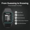 CANMORE TW353 Golf GPS Watch for Men and Women, High Contrast LCD Display, Free Update Over 41,000 Preloaded Courses Worldwide, Lightweight Essential Golf Accessory for Golfers, Black/Gray/Turquoise view 2