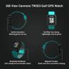 CANMORE TW353 Golf GPS Watch for Men and Women, High Contrast LCD Display, Free Update Over 41,000 Preloaded Courses Worldwide, Lightweight Essential Golf Accessory for Golfers, Black/Gray/Turquoise view 4