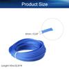 Bettomshin 32.8ft - 0.24 inch PET Expandable Braided Sleeve, Braided Cable Sleeve for Sleeving Protect and for USB Cable Power Cord Audio Video Cable - Protect Cat from Chewing Cords - Royal Blue view 2