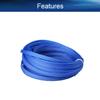 Bettomshin 32.8ft - 0.24 inch PET Expandable Braided Sleeve, Braided Cable Sleeve for Sleeving Protect and for USB Cable Power Cord Audio Video Cable - Protect Cat from Chewing Cords - Royal Blue view 3