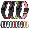 [10Pack] Compatible with Fitbit Luxe Bands Women Men, Breathable Soft Replacement Sport Silicone Band Accessories Strap with Air Holes view 4