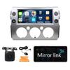 Kunfine Tesla Style Car Android Navigation Stereo GPS Radio Camera Display 10.25" IPS Touchscreen Headunit Tablet Pad Media Player for Toyota FJ Cruiser 07-14, if Applicable Quad Core 2G+32G Silver view 1