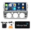 12.3 inches Android 10 Autoradio Car Navigation Stereo Multimedia Player GPS Radio 2.5D IPS Touch Screen forToyota FJ Cruiser 2008-2015 view 1