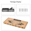 GLOBLELAND Swimming Medal Holder Display Hanger Rack for Sports Swim Race Wall Mount Metal Medal Award Hanger Rack for Swimming Competition Athletes Swimmer 15.756 inch view 3
