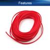Bettomshin 32.8ft - 0.24 inch PET Expandable Braided Sleeve, Braided Cable Sleeve for Sleeving Protect and for USB Cable Power Cord Audio Video Cable - Protect Cat from Chewing Cords - Red view 3