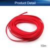 Bettomshin 32.8ft - 0.24 inch PET Expandable Braided Sleeve, Braided Cable Sleeve for Sleeving Protect and for USB Cable Power Cord Audio Video Cable - Protect Cat from Chewing Cords - Red view 4
