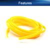 Bettomshin 9.84ft - 0.31 inch PET Expandable Braided Sleeve, Braided Cable Sleeve for Sleeving Protect and for USB Cable Power Cord Audio Video Cable - Protect Cat from Chewing Cords - Yellow view 4