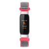 KangPlus Sport Wristband Compatible with Fitbit Luxe,Slim Sport Comfortable Wristbands Nylon Watch Straps Accessories Adjustable 5.5-7.9 inch for Women Girl - Shiny Pink view 2