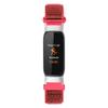KangPlus Sport Watch Band Compatible with Fitbit Luxe,Slim Sport Comfortable Wristbands Nylon Watch Straps Accessories Adjustable 5.5-7.9 inch for Women Girl - Red view 2