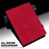 ALILANG Case for Samsung Galaxy Tab A 8.0 Inch 2019 (SM-T290/T295/T297) with Stylus, Multiple Viewing Angles PU Leather Stand Flip Cover for Galaxy Tab A 8.0 Case 2019-Red view 3