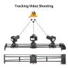 GVM 48"/120cm Motorized Camera Slider, APP Professional Carbon Fiber Dolly Rail Camera Slider, Motorized Time Lapse and Video Shot Follow Focus Shot and 120 Degree Panoramic Shooting view 4