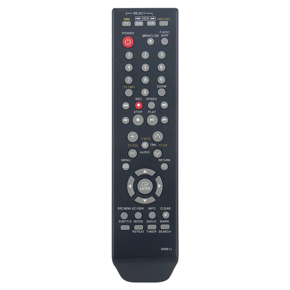 00061J Replacement DVD VCR Combo Remote Control Supports for Samsung Player Recorder DVD-V9800 DVD-V9700 DVD-V9800M DVDV9800 DVDV9700 DVDV9800M