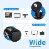 NEEWER Mini Ball Head with Cold Shoe & 1/4 Screw, 2 Pack, 360 Swivel 90 Tilt Ballhead Camera Mount Hot Shoe Adapter for Camera, Camcorder, Smartphone, LED Video Light, Microphone, Ring Light, ST17 view 3