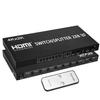 2X8 HDMI Splitter Full HD 4K Video HDMI Switcher 2x8 Split 2 in 8 Out Dual Display for PS3 Xbox PC to HDTV Monitor Projector with Power view 1
