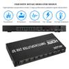 2X8 HDMI Splitter Full HD 4K Video HDMI Switcher 2x8 Split 2 in 8 Out Dual Display for PS3 Xbox PC to HDTV Monitor Projector with Power view 3