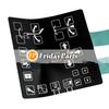 FridayParts Switch Membrane Ground Control 50811 50811GT Compatible for Genie S100 S120 S125 S3200 Replacement view 1