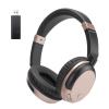 BAOBER Bluetooth Wireless Over Ear Light Weight Headphone with Low Latency USB Transmitter for TV,PC,3.5mm Audio Device, Stereo Wireless Headset Built-in Microphone for Cell Phone (Rose Gold) view 1
