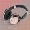 BAOBER Bluetooth Wireless Over Ear Light Weight Headphone with Low Latency USB Transmitter for TV,PC,3.5mm Audio Device, Stereo Wireless Headset Built-in Microphone for Cell Phone (Rose Gold) view 4