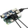 Rakstore 4 Ports USB HUB HAT for Raspberry Pi 4B/3B+/3B/2B/B+/A+/Zero/Zero W USB to UART for Serial Debugging Compatible with USB2.0/1.0 view 3