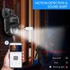 [10CH, Upgrading 5MP] CKK Wireless Security Camera System with 1TB HDD, 4pcs PTZ Cameras Outdoor Indoor, 3K WiFi Surveillance NVR System with Floodlights & Siren Alarm, 2 Way Audio, Waterproof view 4