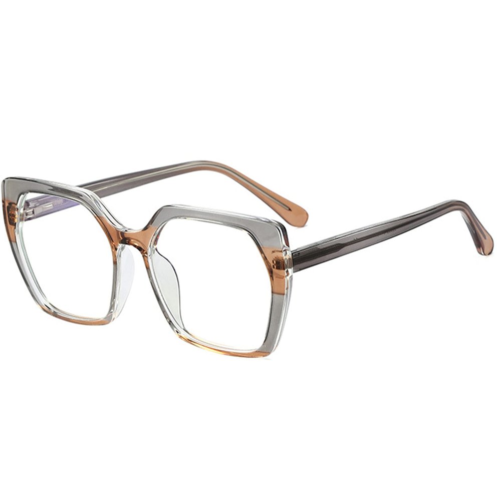 bullabulling Reading Glasses Blue Light Blocking squre Computer Readers for Women Fashion Designer Ladies Eyewear (gray, 2.75)
