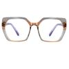 bullabulling Reading Glasses Blue Light Blocking squre Computer Readers for Women Fashion Designer Ladies Eyewear (gray, 2.75) view 2