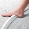 Shower Threshold Water Guard, Collapsible Shower Threshold Water Dam, Bathroom Barrier Water Stopper for Shower Floor Water Retaining Strip, Self Adhesive Silicone Seal Strip for Bathroom Kitchen view 2