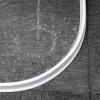 Shower Threshold Water Guard, Collapsible Shower Threshold Water Dam, Bathroom Barrier Water Stopper for Shower Floor Water Retaining Strip, Self Adhesive Silicone Seal Strip for Bathroom Kitchen view 4