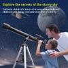 8-12 Years Kids Telescope Beginners Telescopes for Adults Astronomy 700mm Focal Length| 60mm Aperture|2 Eyepiece Refracting Telescope with Carry Bag (Size : Set 1) view 2