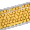 108 PBT Keycap Set, Multi Color Optional Doubleshot Backlit Mechanical Keyboard Replacement Keycaps with Key Puller(Yellow) view 4