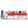 Connectors VER 008S PCI-E Riser Card USB 3.0 Graphics Card Cable 60CM PCI Express 1X to 16X Extender PCIe Adapter for GPU Miner Mining - (CN, Cable Length: 60cm, Color: Red) view 4