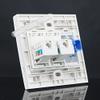 Connectors Wall Socket Plate 3 Ports Dual CAT6 Network LAN & SC Optical Fiber Port Panel Faceplate Outlet Connector Adapter 8686mm - (Cable Length: 20PCS) view 2