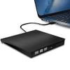 Connectors Slim External Optical Drive USB 3.0 DVD Combo DVD ROM Player CD-RW Burner Writer Plug and Play for Windows Laptop Desktop PC - (US, Color: Black Drawing) view 1