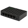 Connectors 1pc Newest High Qulity 5 Port Gigabit Fast Ethernet Switch 10/100 / 1000Mbps Network Switch Adapter US EU Plug - (US, Cable Length: 0.2m, Color: EU Standard) view 1