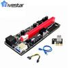 Connectors PCI-E Pcie Riser 009 Express 1X 4X 8X 16x Extender PCI E USB Riser 009S GPU Dual 6Pin Adapter Card SATA 15pin for BTC Miner - (US, Cable Length: 0.6m, Color: 6PCS Red) view 2
