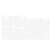 Connectors DIY Acrylic Hard Drive Bracket Transparent Hard Disk Shelf Desktop External HDD Storage Box Hard Disk Drives Case - (Color: C) view 2