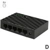 Connectors 5 Port Gigabit Switch 10/100/1000Mbps Automatic MDI-MDIX Adapter EU/US RJ45 LAN Network Desktop Power Ethernet Splitter L0B0 - (CN, Color: D) view 1