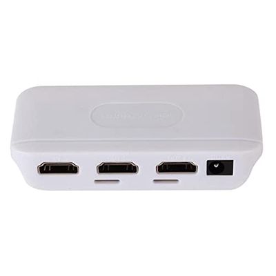Connectors for -Compatible Splitter 4 Port -Compatible Computer Video HD Converter Support High-Definition Video TV PC 1080P - (US, Color: A)