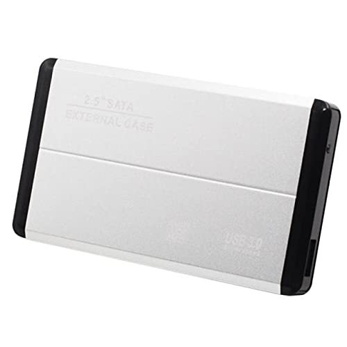Connectors Aluminum 2.5 Inch SATA III to USB 3.0 5Gbps External HDD Enclosure Hard Drive Case SSD Box Support Plug for Windows Mac - (US, Color: 03)