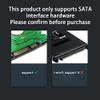 Connectors 2.5 Inch SATA to USB3.0 HDD Enclosure Mobile Hard Drive Case for SSD External Storage HDD Box with USB3.0/2.0 Cable ABS - (US, Color: 02) view 3