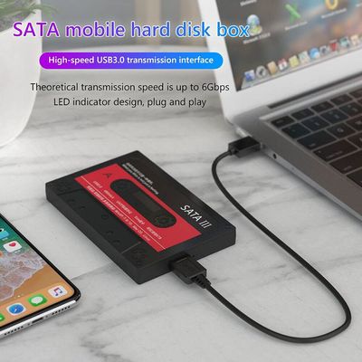 Connectors USB 3.0 SATA HDD SSD External Hard Drive Enclosure to USB Disk 6Gbps 6TB Solid State Disk Hard Disk for Notebook PC Computer - US