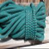 Valley Rope 9/16 x 100 ft.Double Braid-Yacht Braid Rope. Burgundy/Teal Herringbone view 3