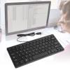 01 Mini Keyboard, Convenient Extra-Long Cable USB Keyboard USB Interface Strong Impact Resistance for Home for Office view 3