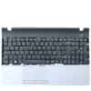 Replacement Laptop Upper Case Cover C Shell & Keyboard & Touchpad for Samsung NP300E5A Black US English Layout view 1